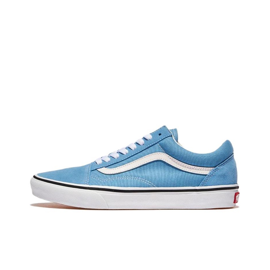 Vans Shoes Old Skool - Vans オールドスクール ロートップ スケートボードシューズ ユニセックス ブルー